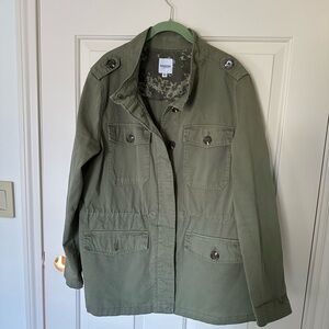 Kensie Olive Utility Jacket